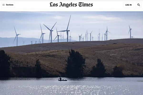LA Times article screen capture thumbnail